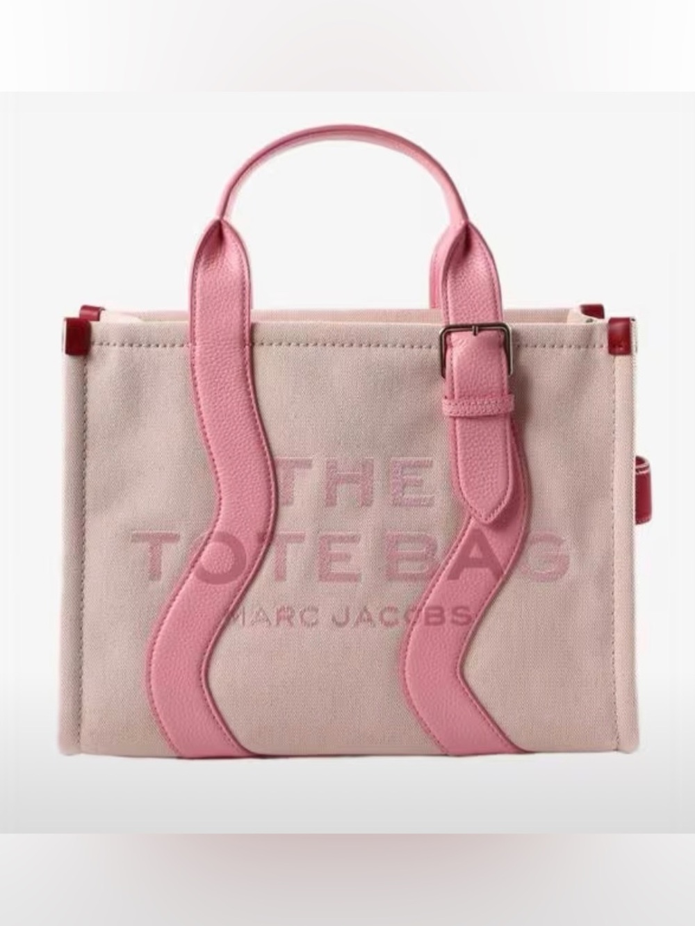 ✨ NWT Marc Jacobs The Wavy Medium Tote Bag – Powder Pink ✨